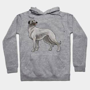 Dog - Scottish Deerhound - Light Gray Hoodie